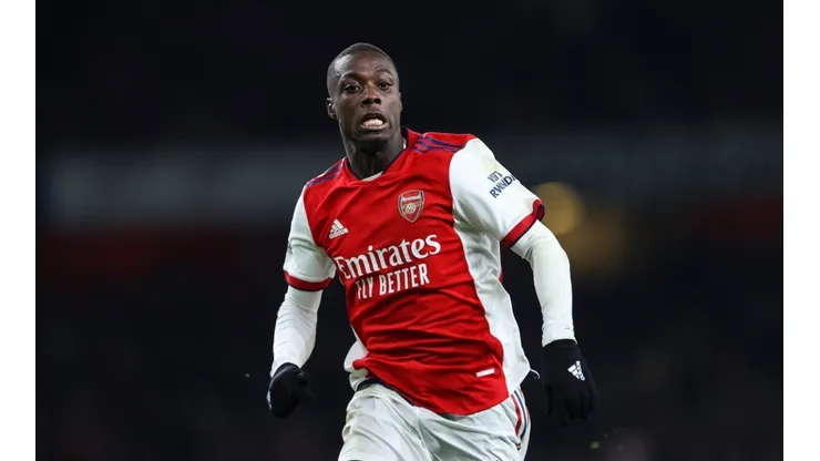 Nicolas Pépé no rindió en Arsenal y buscan su salida.