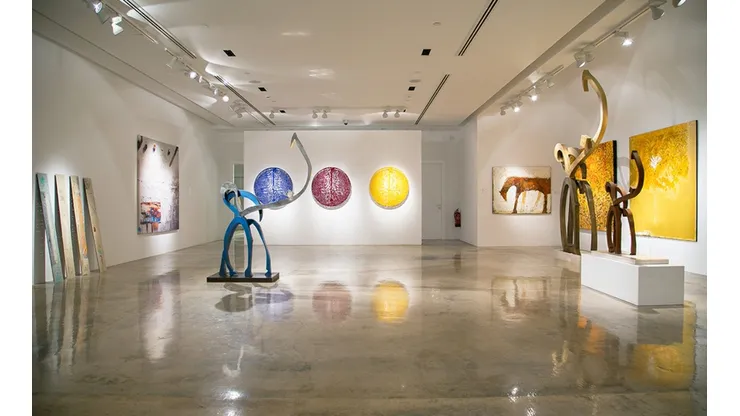 Anima, una de las galerías más importantes de Qatar.