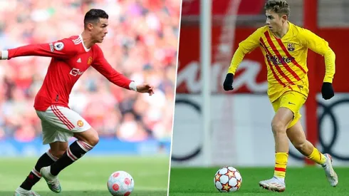 Cristiano Ronaldo y Fermín López Marín.