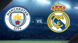 Manchester City vs. Real Madrid por la Champions League.
