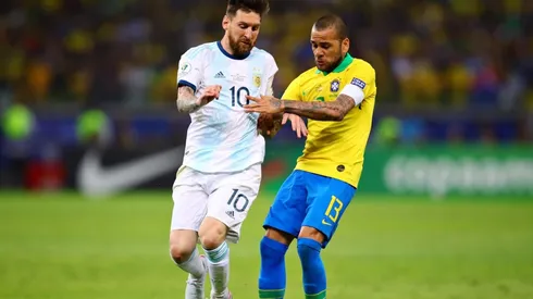 Lio Messi v Dani Alves