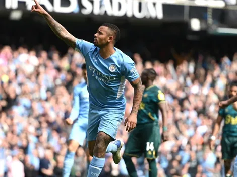 Gabriel Jesús avisa al Madrid con póker de goles y el City le da una paliza a Watford