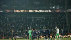 PSG no pudo festejar con sus hinchas en el Parque de los Príncipes.