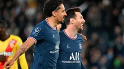 Celebración de PSG.