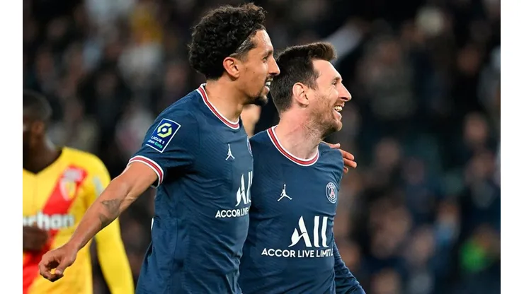 Celebración de PSG.