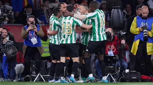 Betis en celebración.