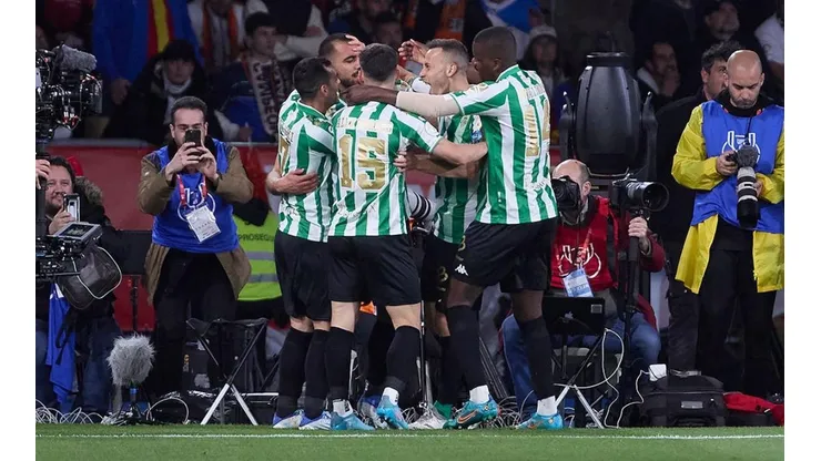 Betis en celebración.