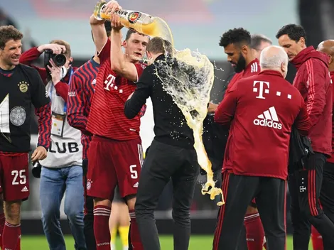 Nagelsmann, el que más disfrutó de la fiesta del Bayern
