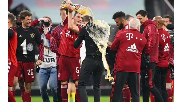 Los festejo de Bayern Munich