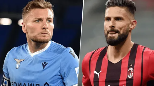 Lazio vs. Milan por la Serie A de Italia (Fotos: Getty Images)