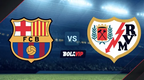Barcelona vs. Rayo Vallecano por La Liga de España.