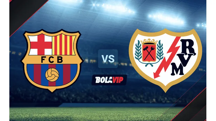 Barcelona vs. Rayo Vallecano por La Liga de España.
