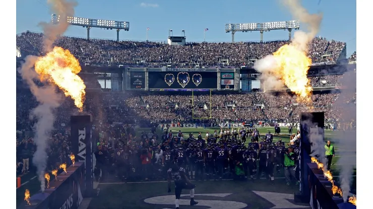 M&T Bank Stadium, casa de los Baltimore Ravens.