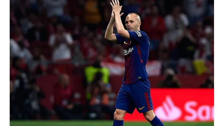 Iniesta en partido ante Sevilla en 2018.