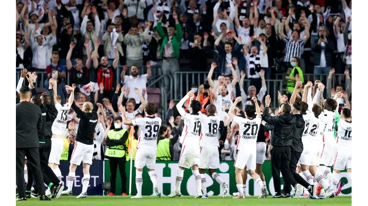 Eintracht Frankfurt en Barcelona