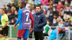 Xavi Hernández reconoce a Dembélé.