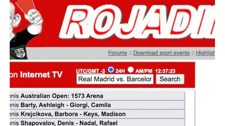 Inicio de Roja Directa.