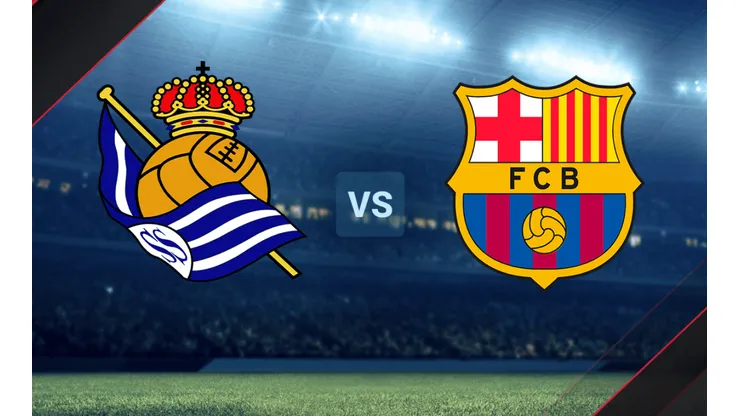 Real Sociedad vs. Barcelona por La Liga.