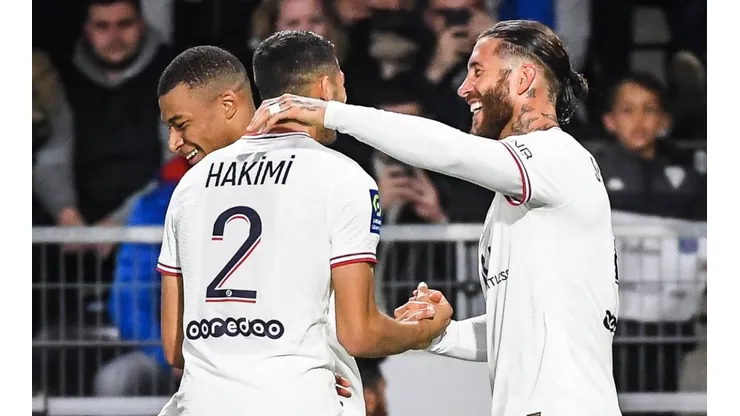 Sergio Ramos anotó su segundo gol en esta Ligue 1.
