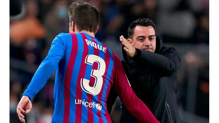 Xavi Hernández, Gerard Piqué