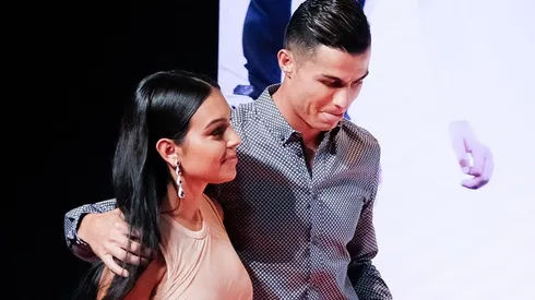 Georgina Rodríguez y Cristiano Ronaldo.