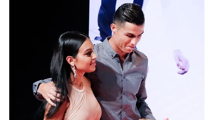 Georgina Rodríguez y Cristiano Ronaldo.