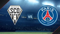 Angers vs. PSG por la Ligue 1 de Francia.