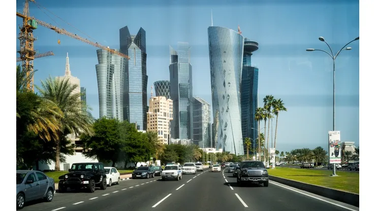 La ciudad de Doha, capital de Qatar.