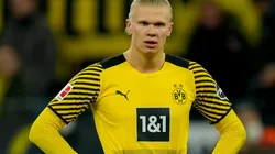 Erling Haaland en un encuentro con Borussia Dortmund.