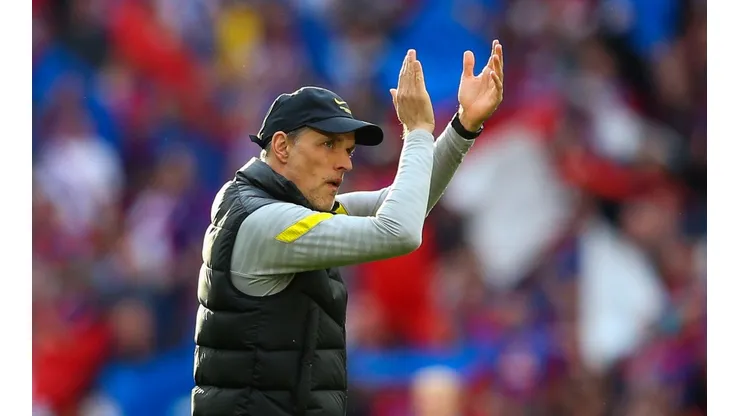 Thomas Tuchel en el Chelsea v Crystal Palace