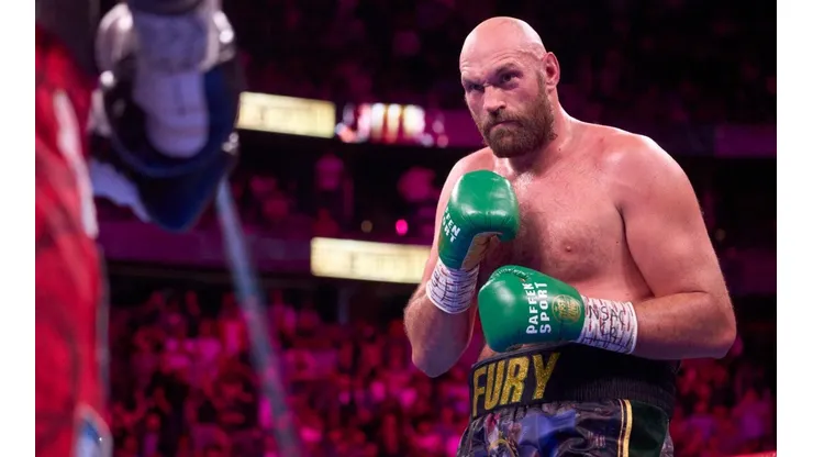 Tyson Fury uno de los protagonistas del mes de abril en el mundo del boxeo (Foto: Getty Images)
