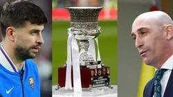 Gerard Piqué, Luis Rubiales y Supercopa de España.