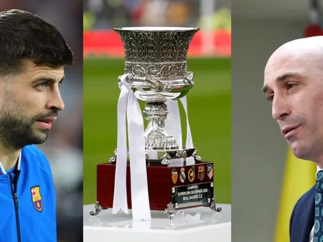 Polémicas conversaciones de Piqué con el presidente de la federación para mandar la Supercopa a Arabia