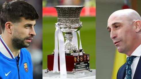 Gerard Piqué, Luis Rubiales y Supercopa de España.