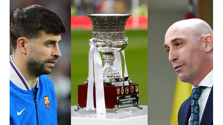 Gerard Piqué, Luis Rubiales y Supercopa de España.