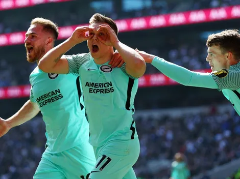 Duro golpe de Brighton a Tottenham en Londres