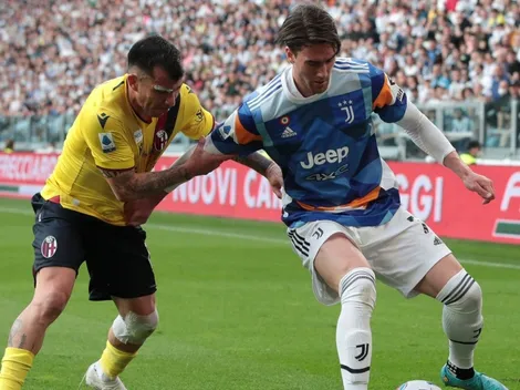 En polémico final, Vlahovic salvó a Juventus y logró el empate ante Bologna