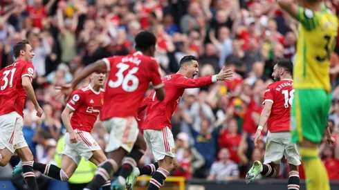 Cristiano Ronaldo clavó un mísil de tiro libre para darle el triunfo a Manchester United.