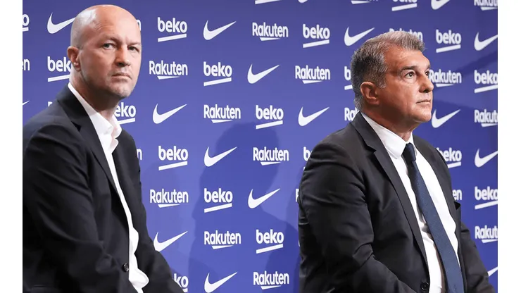 Cruyff y Laporta, de Barcelona.