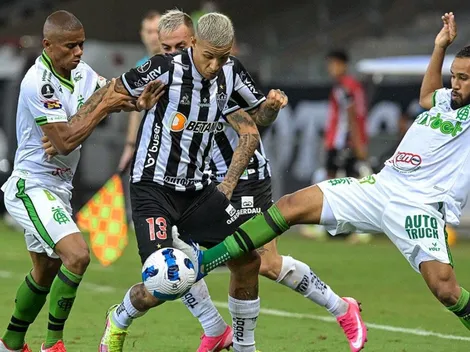La supremacía de Atlético Mineiro no pudo ante América, e igualaron en el clásico joven