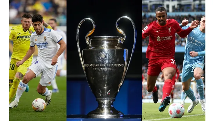 Real Madrid, Villarreal, Manchester City y Liverpool lucharán por la UEFA Champions League.