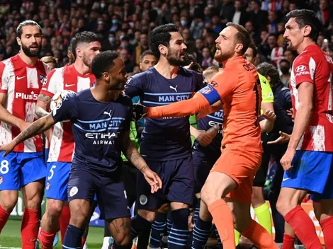 Serie caliente: la pelea entre jugadores del Atleti y el City en vestuarios con policías de por medio