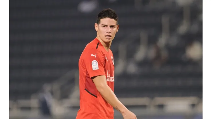 James Rodríguez quiere salir de Qatar.