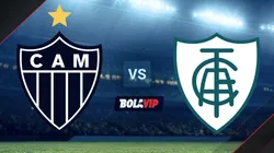 Atlético Mineiro vs. América MG por la Copa Libertadores.