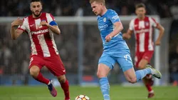 Imágenes del encuentro de ida entre Manchester City y Atlético de Madrid.