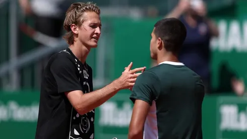 Carlos Alcaraz no pudo ante el estadounidense Sebastián Korda.