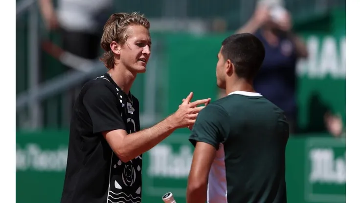Carlos Alcaraz no pudo ante el estadounidense Sebastián Korda.