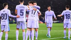 Barcelona en festejo por Liga.