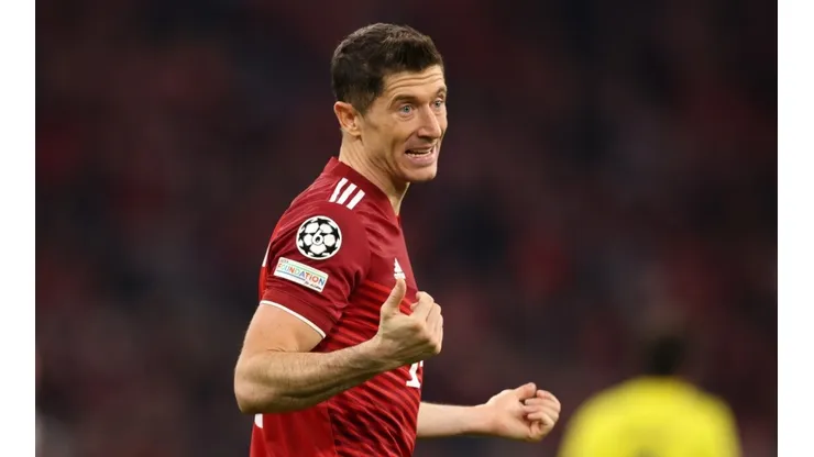 Lewandowski piensa en una salida del Bayern.
