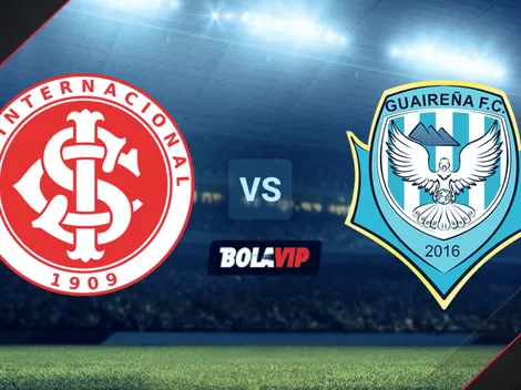 Internacional vs. Guaireña: VER EN VIVO el partido por la Copa Sudamericana
